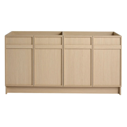 Modern Freestanding Vanity with Soft Close Doors