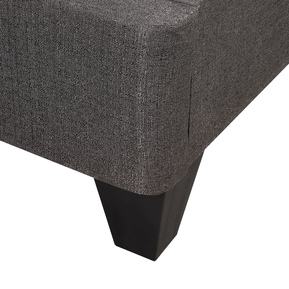 Modern Upholstered Platform Bed Base Foundation