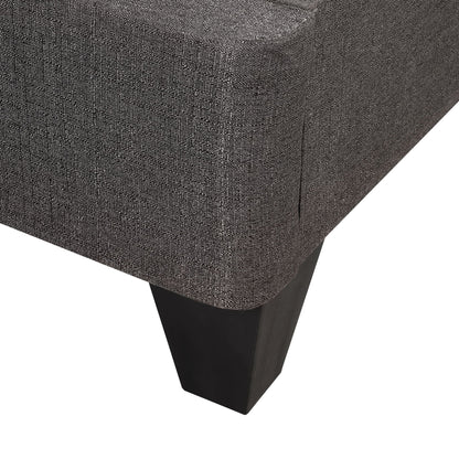 Modern Upholstered Platform Bed Base Foundation