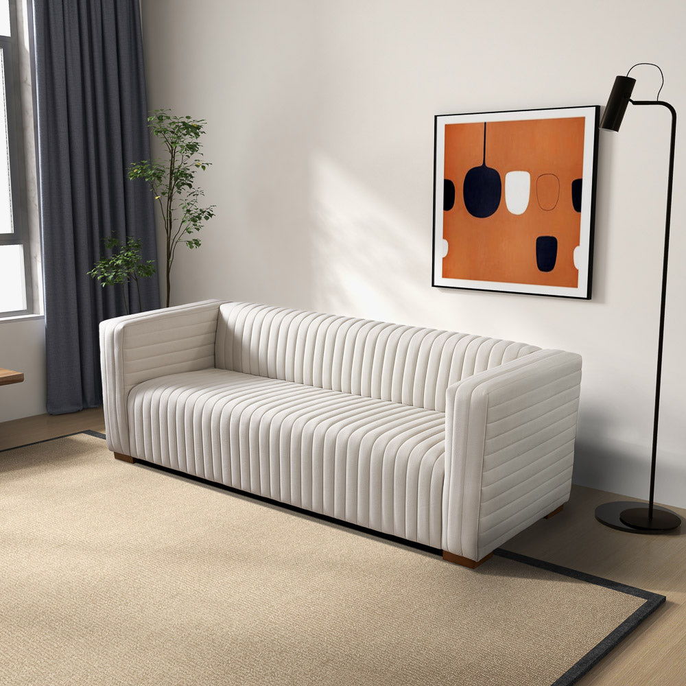 Elara Performance Upholstered Sofa for Home Use