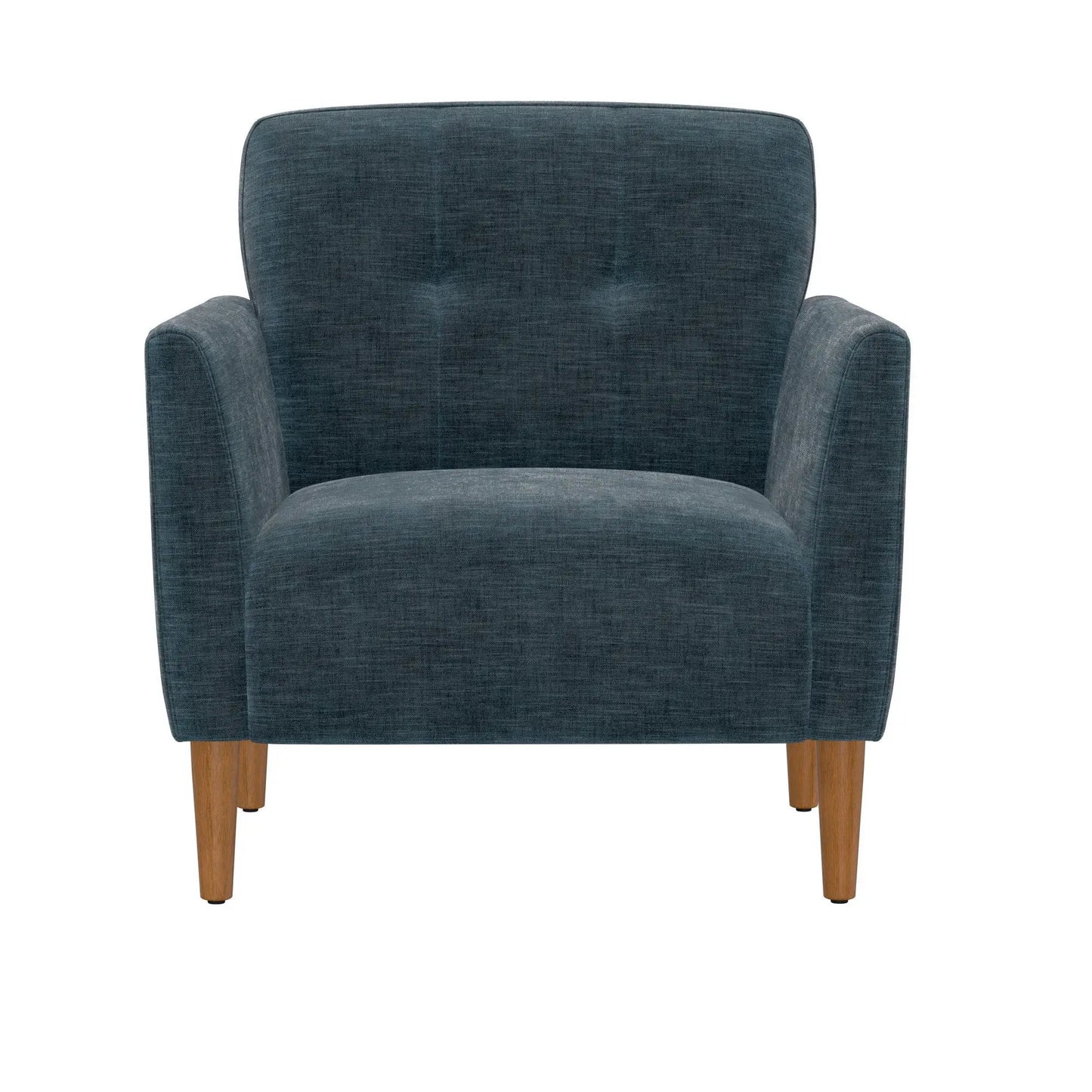 Accent Chair in Transitional Blue for Living Room