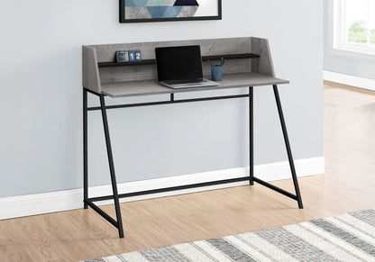 Marble Look Computer Desk for Home Office