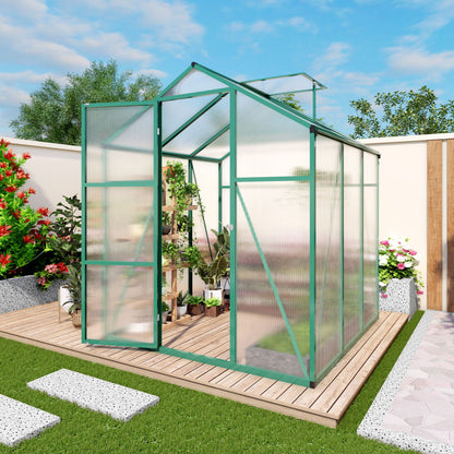 Strong Polycarbonate Walk In Greenhouse and Porch