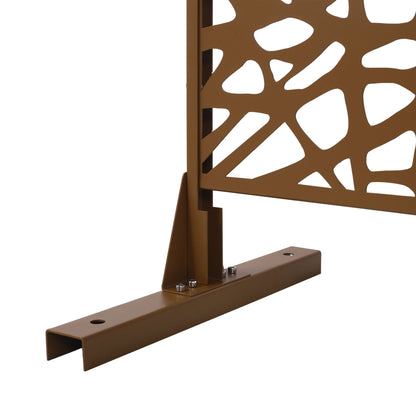 Freestanding Decorative Privacy Screen for Patio