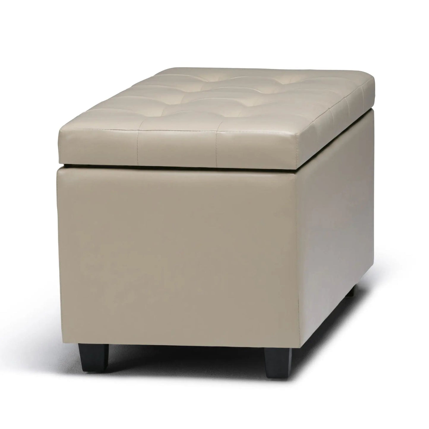 Cosmopolitan Upholstered Storage Ottoman Bench
