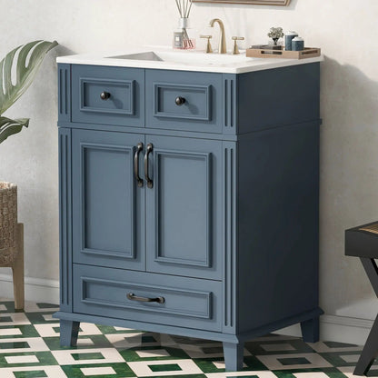 Bathroom Vanity with Sink and Storage Cabinet