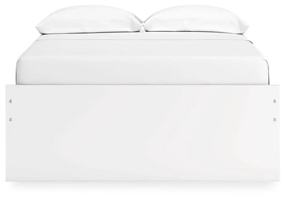Onita platform bed white finish storage bed by Unique Piece Furniture on Tampa Home & Garden Store