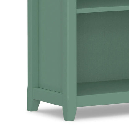 Amherst Five Shelf Bookcase Handcrafted Wood
