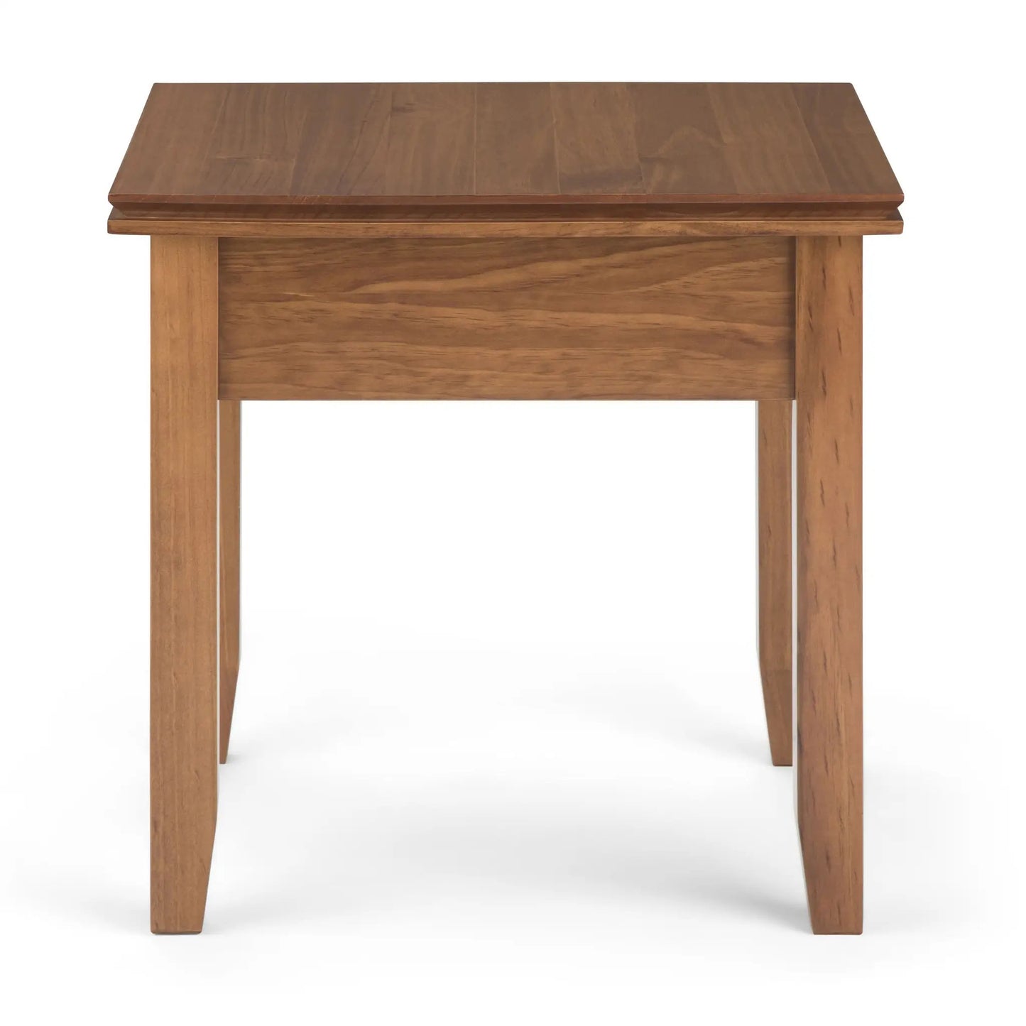 Artisan Handcrafted End Table by Unique Piece Furniture, walnut wood top with legs on Tampa Home & Garden Store