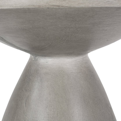 Outdoor and Lightweight Concrete Side Table