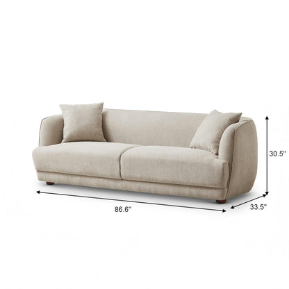 Larisa Mid Century Modern Living Room Sofa