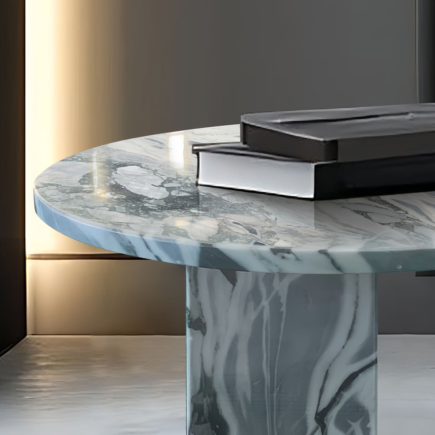 Luxury Marble Coffee Table With Unique Veining