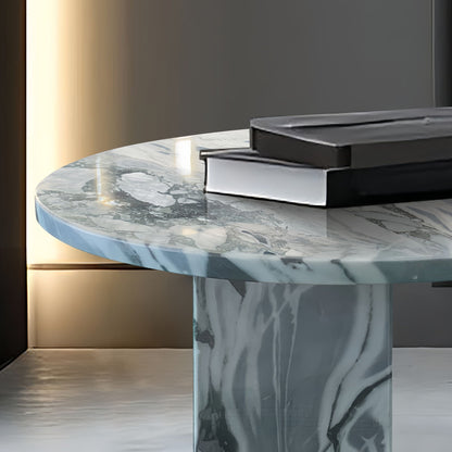 Luxury Marble Coffee Table With Unique Veining