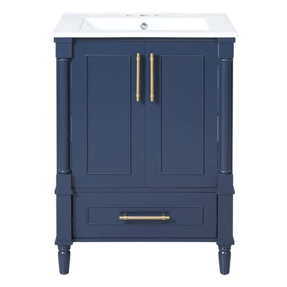 Bathroom Vanity With Ornate French Cylinder Legs