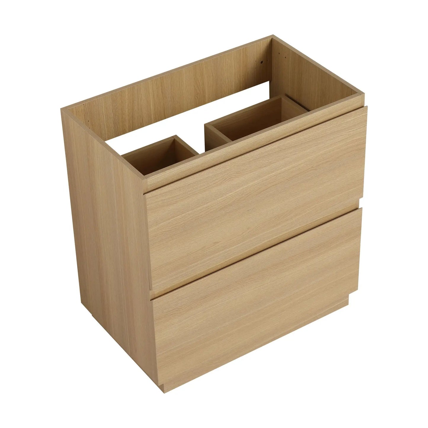 Modern Freestanding Vanity with Double Drawer