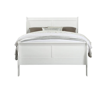 Louis Philippe Sleigh Style Bed Timeless Finish