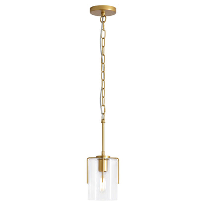 Adjustable Pendant Lighting with Wood Grain
