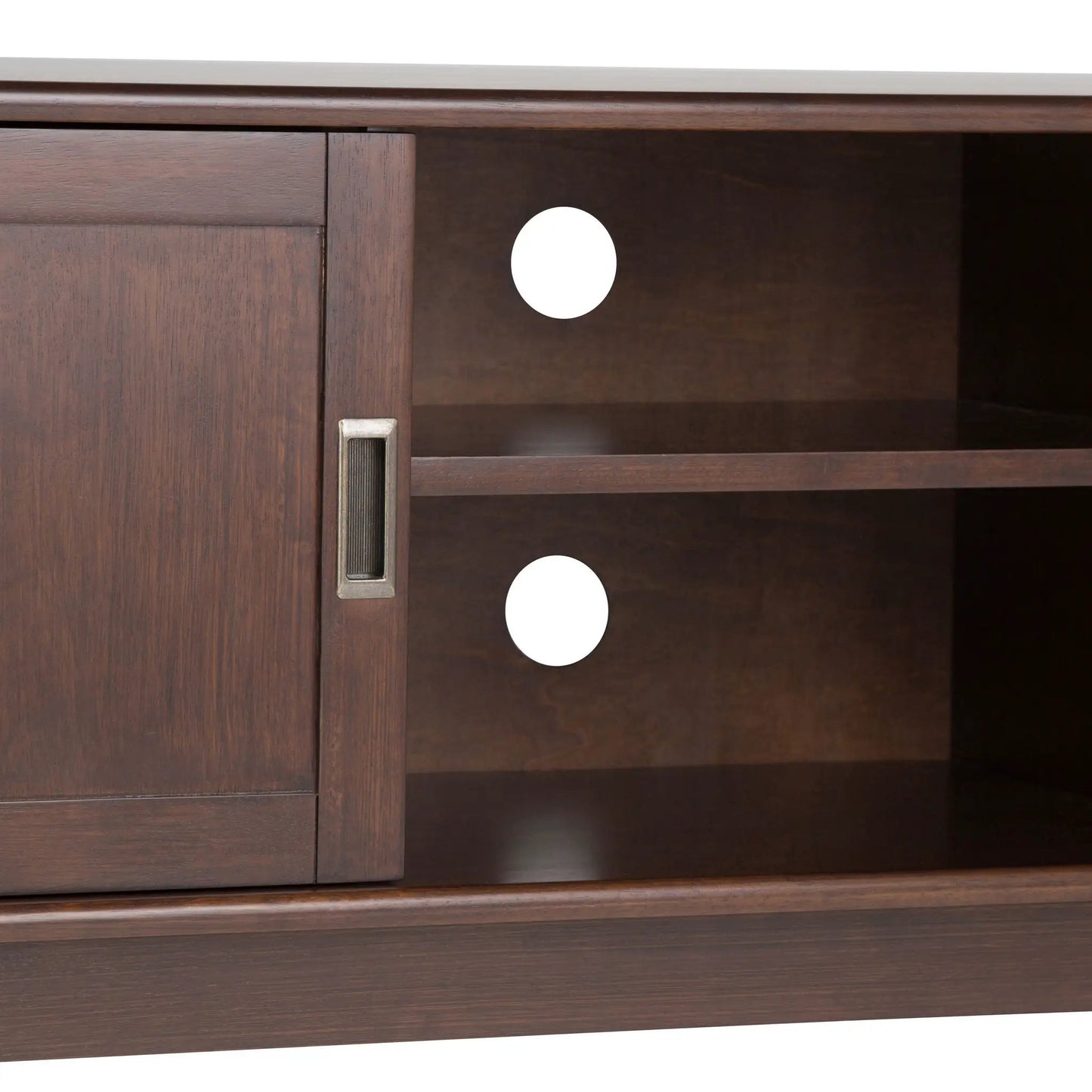 Draper Handcrafted Mid Century Low TV Media Stand