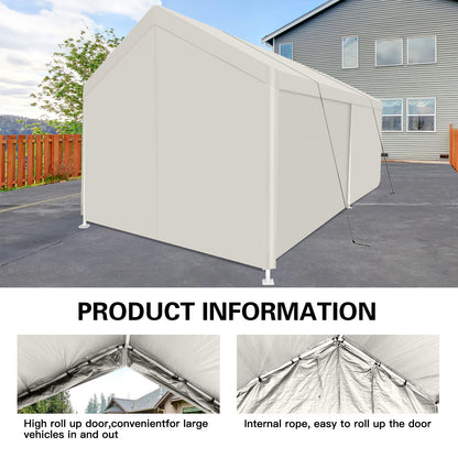 Heavy Duty 12 X 20 Carport and Storage Shelter