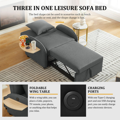 Adjustable Sleeper Chair and a Foldable Table