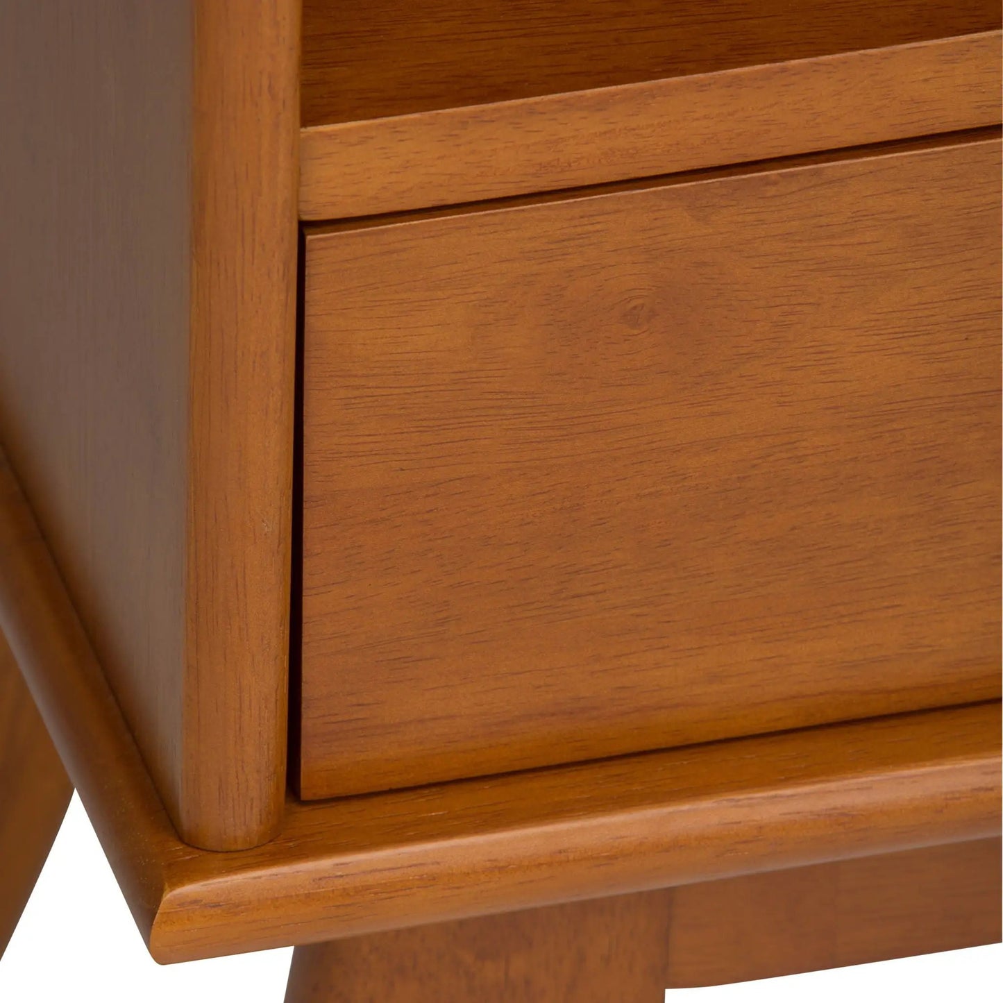 Draper Mid Century Wide Bookcase and Storage Unit