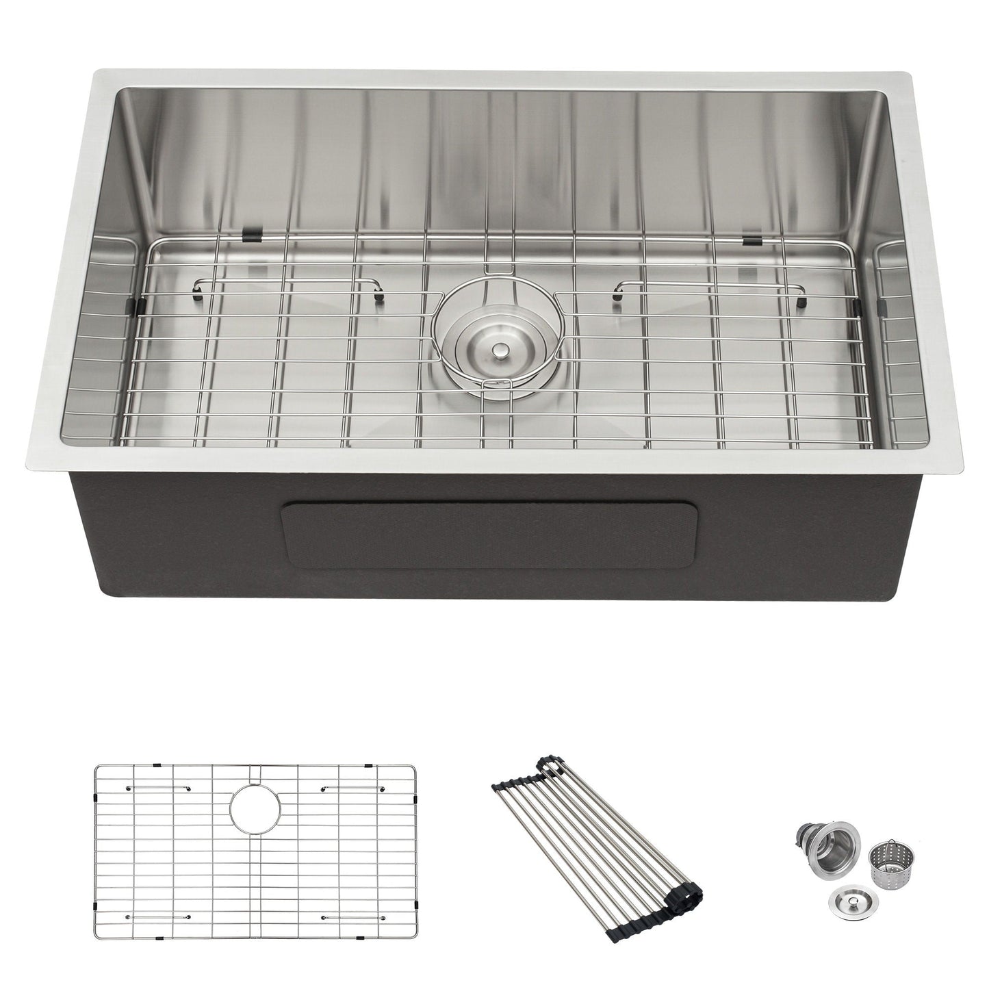 Modern Deep Single Bowl and Stainless Steel Sink