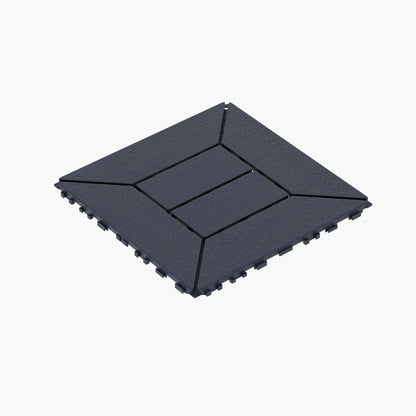 Indoor And Outdoor Interlocking Decking Tiles