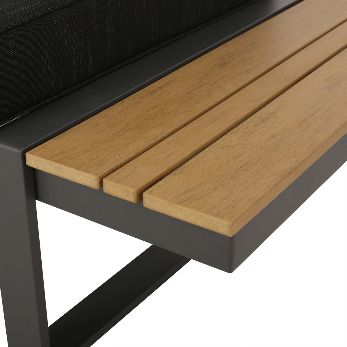 Sterling Aluminum Outdoor Right Arm Sofa Seater
