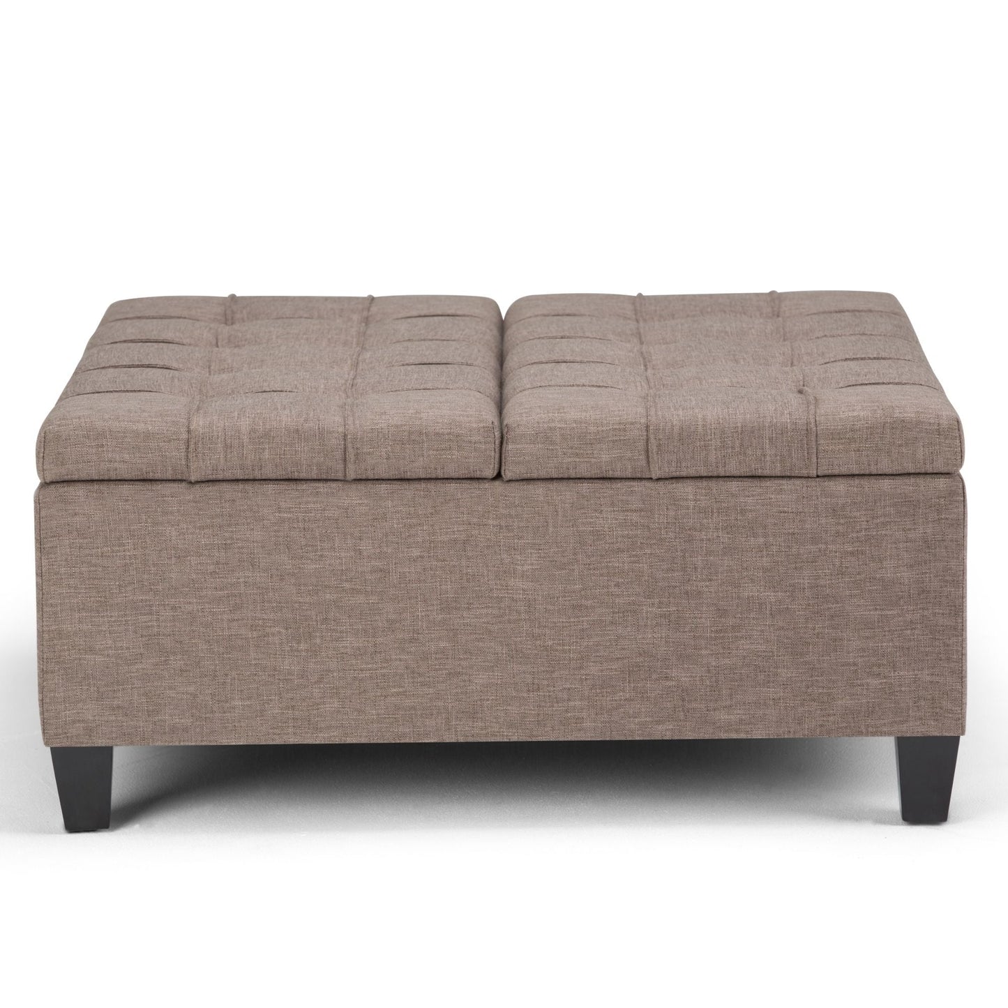 Harrison Upholstered Coffee Table Storage Ottoman