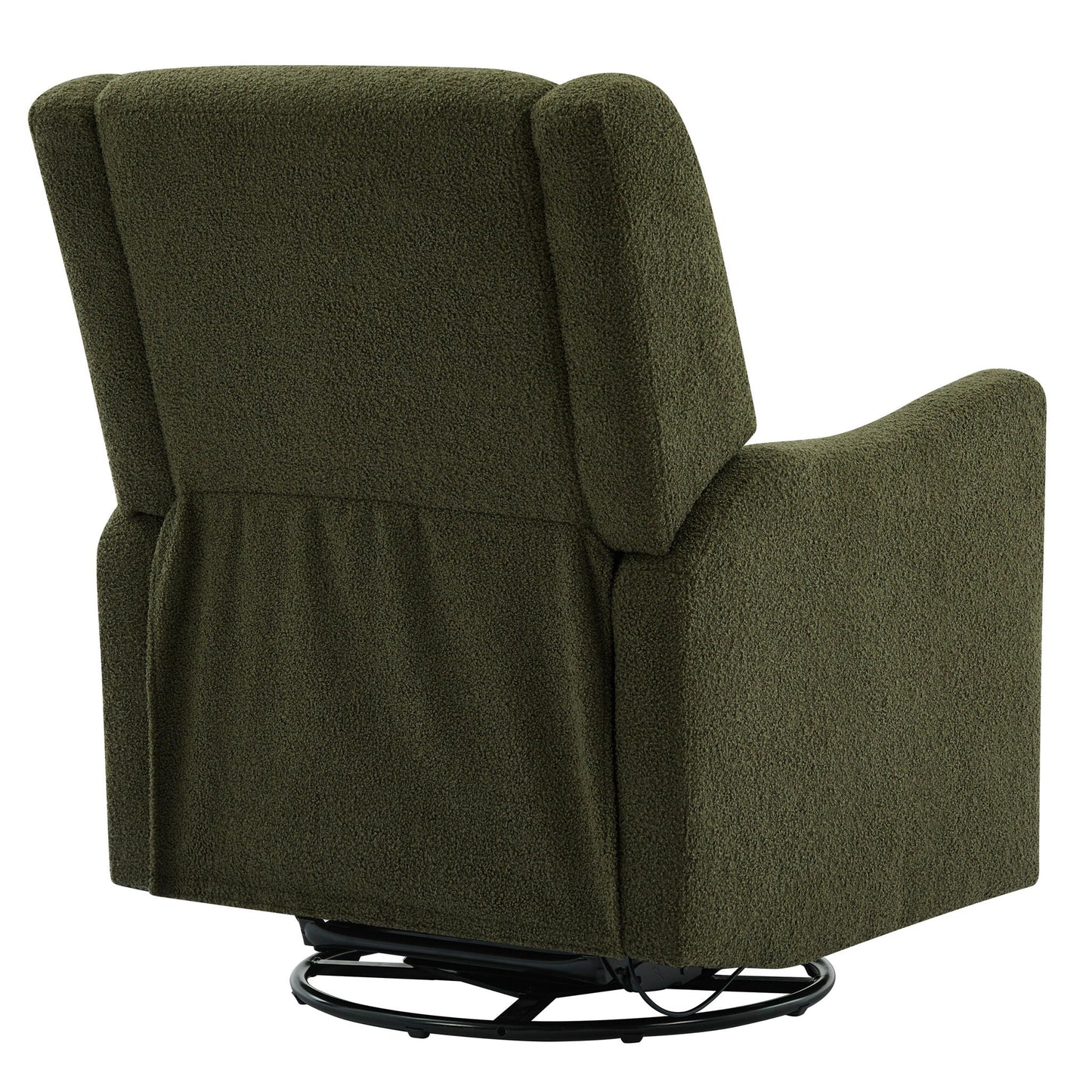 Wide Wingback Swivel Glider And Recliner
