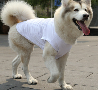 XS-5XL dog vest shirt white Pet Zen for small to medium dogs on Tampa Home & Garden Store