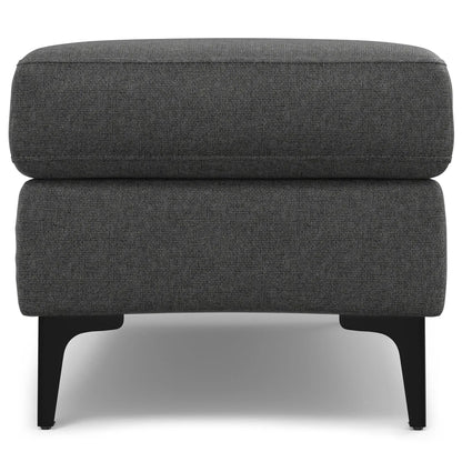 Ava - Versatile Mid Century Ottoman in charcoal gray upholstery by Unique Piece Furniture on Tampa Home & Garden Store