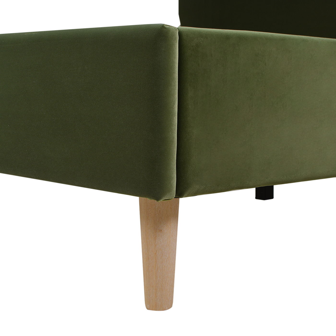Stockholm Wavy Headboard and Platform Bed