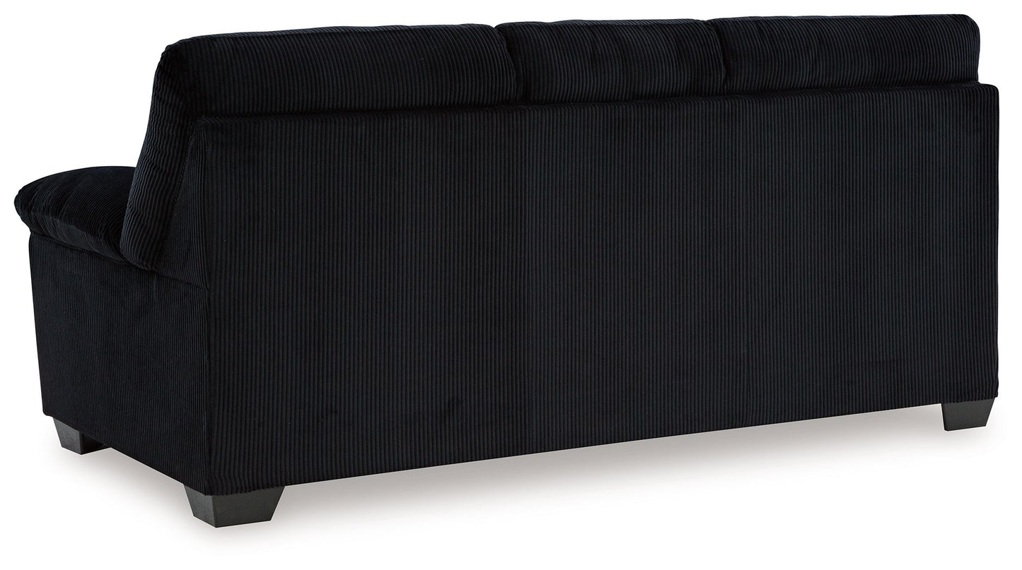 SimpleJoy Corduroy Living Room Sofa and Loveseat