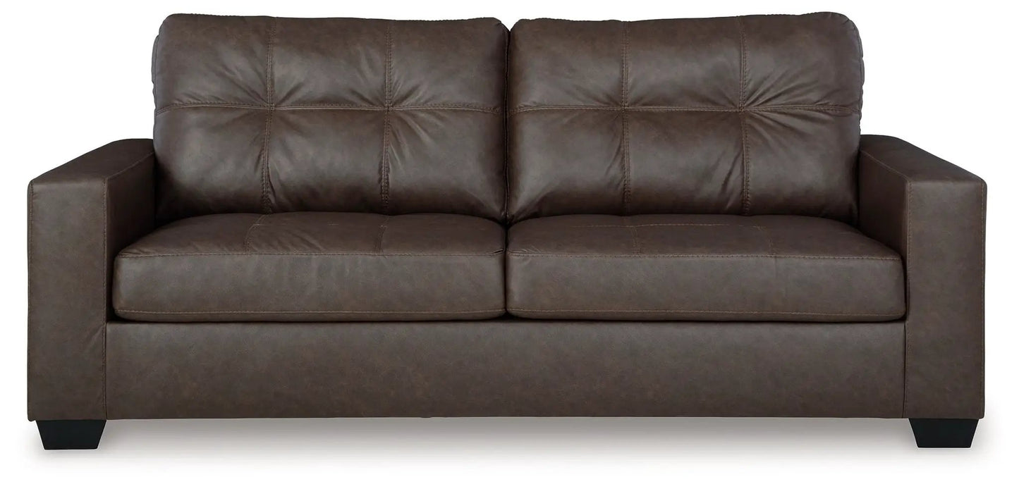Barlin Mills Sofa Sleeper brown leather upholstery by Unique Piece Furniture on Tampa Home & Garden Store