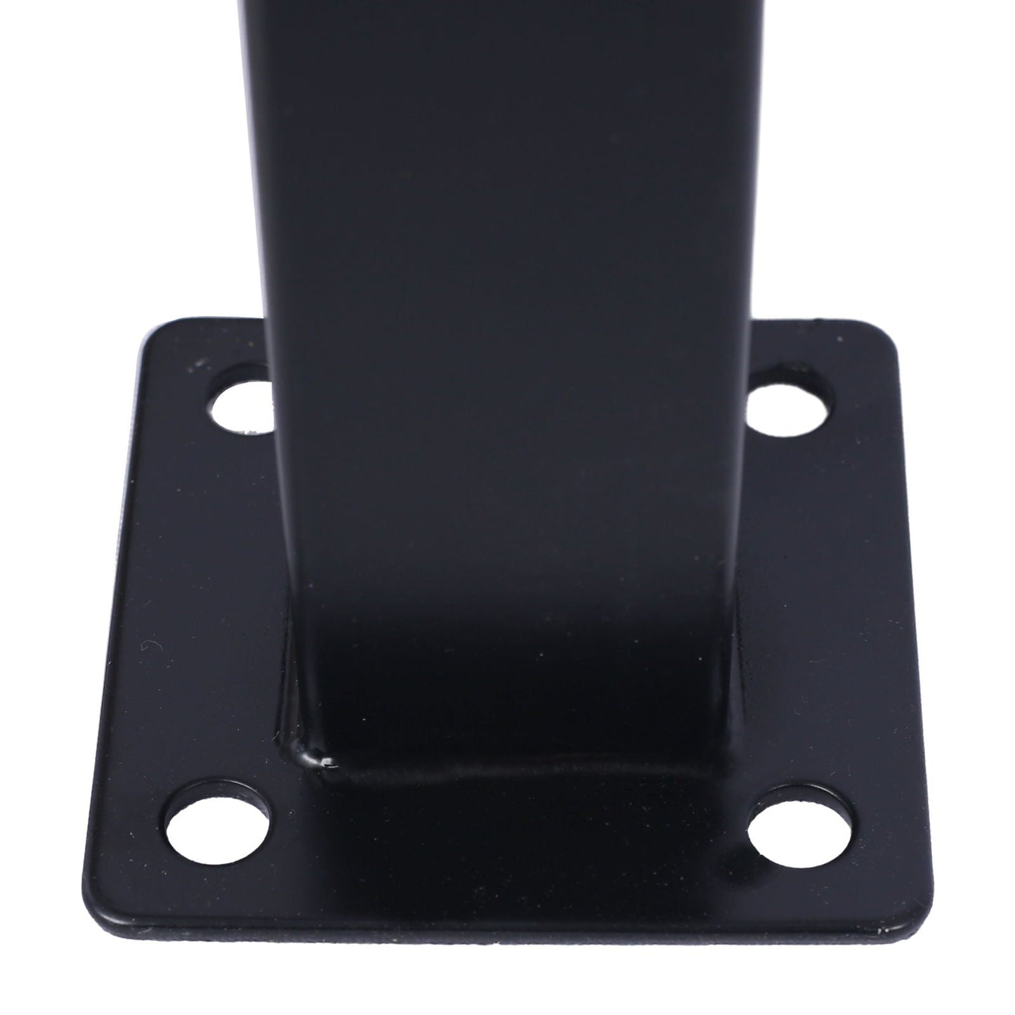 Sturdy Black Outdoor Steps and Porch Handrail