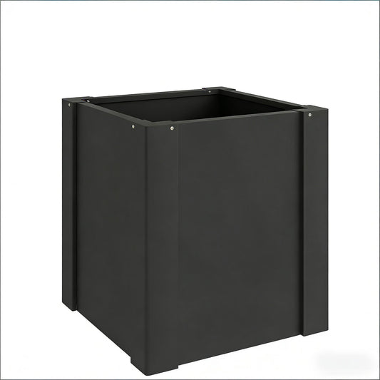 Modern Planter Bed elevated garden box in black metal by HouseOfZazla on Tampa Home & Garden Store