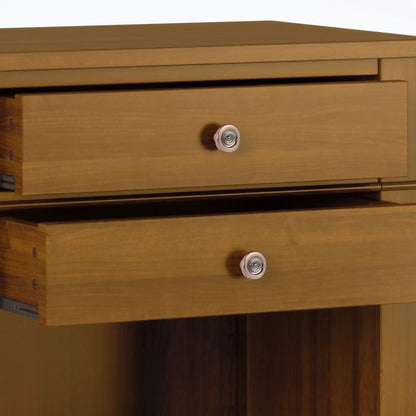 Carlton Bedside Table Handcrafted Solid Wood
