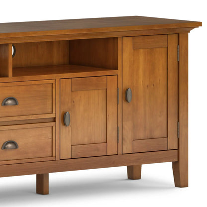 Redmond Handcrafted TV Media Stand With Storage