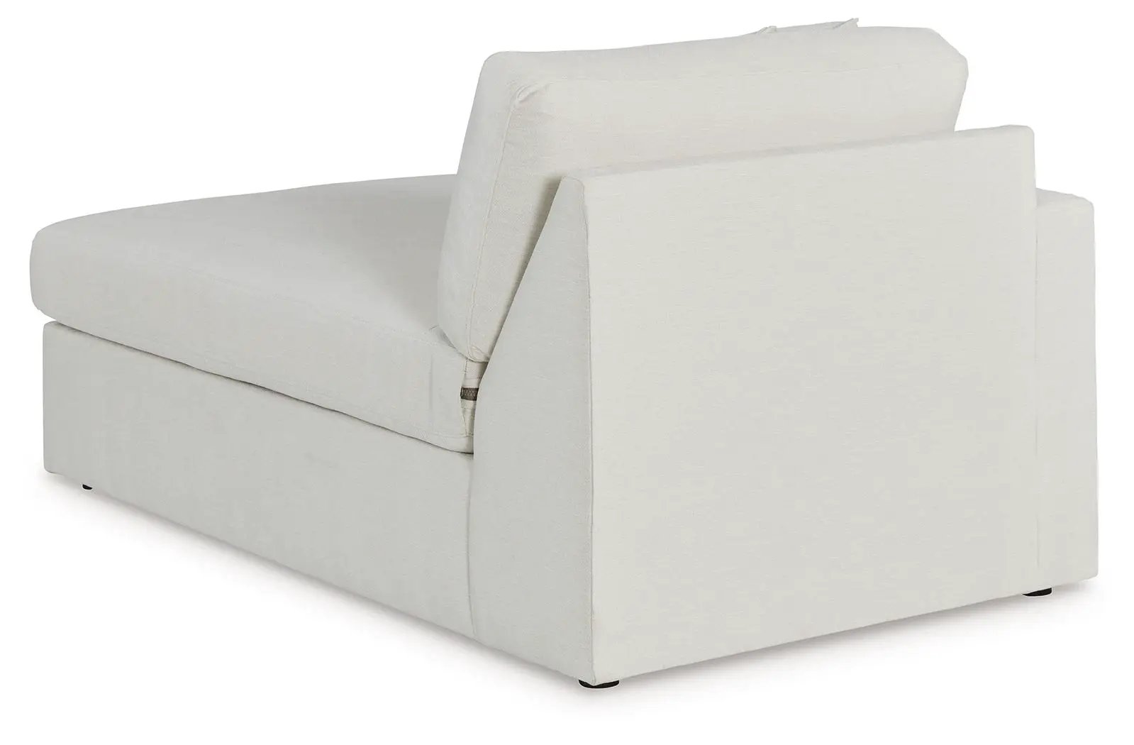 Modmax Sectional Oyster, stationary ivory fabric sofa by Unique Piece Furniture on Tampa Home & Garden Store