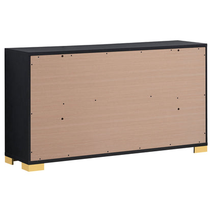 Jeremiah Modern Bedroom Set and Led Headboard