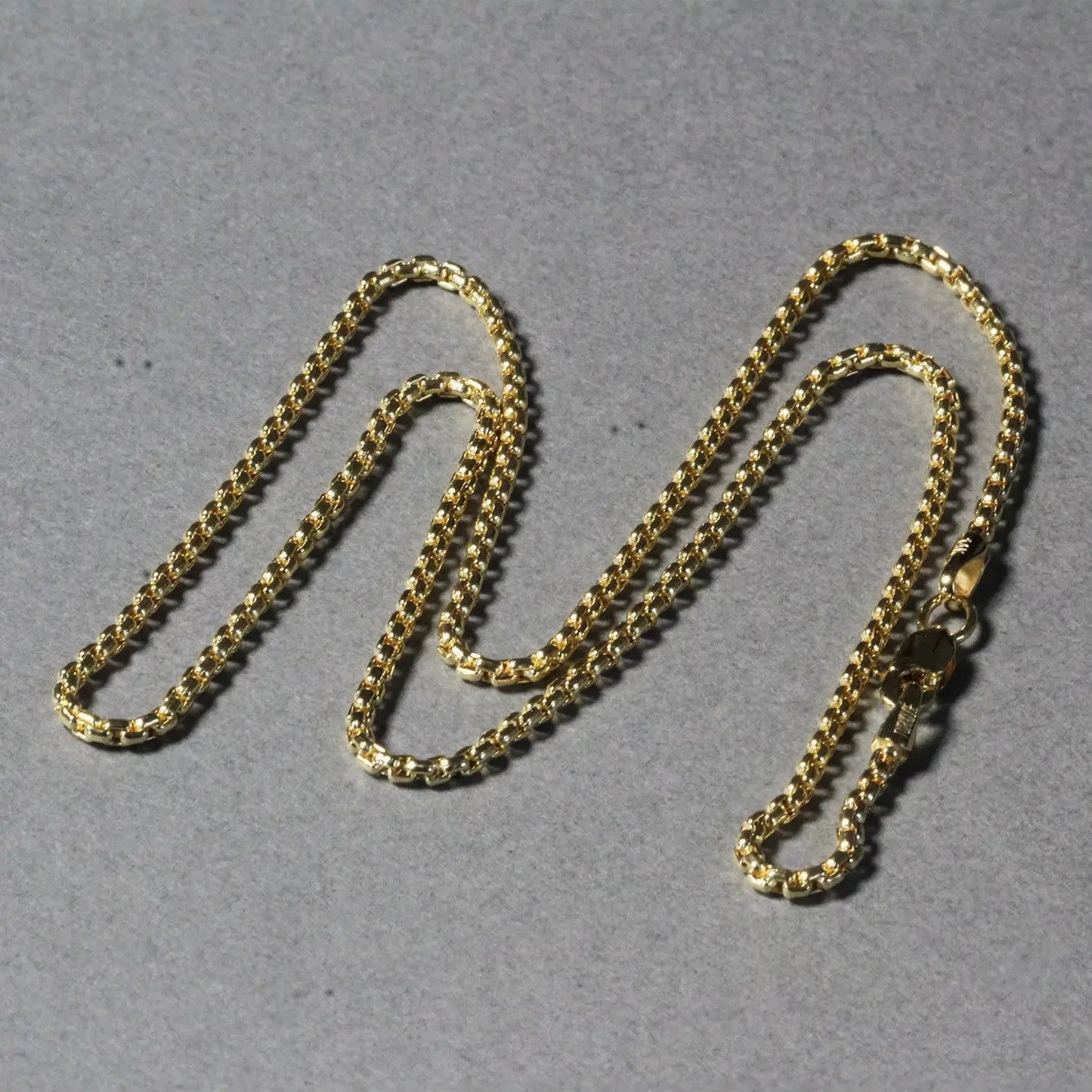 14k yellow gold round box chain necklace 1.7mm on Tampa Home & Garden Store
