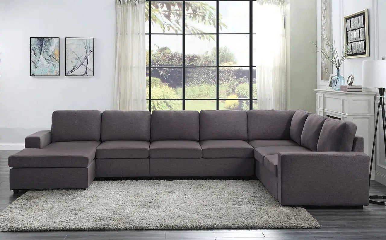 Tifton 7 Seat Reversible Modular Sofa Chaise