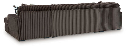Midnight Madness Sectional and Jumbo Corduroy