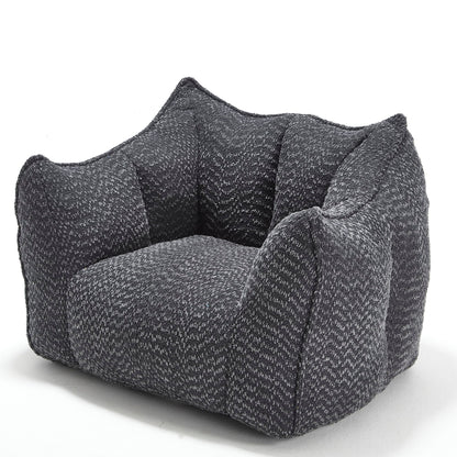 Arm chairs gray chenille fabric close-up texture for sofa seating on Tampa Home & Garden Store
