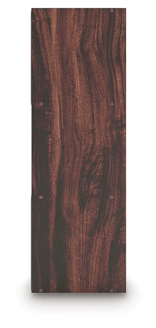 Glosmount Cube Organizer Unique Piece Furniture dark brown wood grain panel with visible screws on Tampa Home & Garden Store