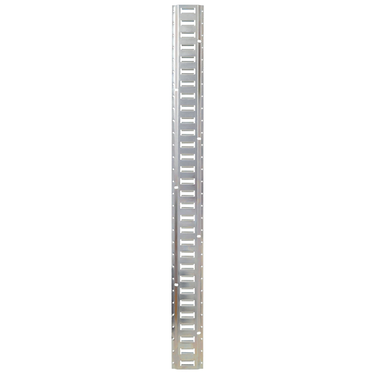 Universal E-track tie-down rail kit by HouseOfZazla, galvanized steel vertical rail with slots on Tampa Home & Garden Store
