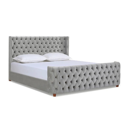 Brooklyn Tufted Bed Headboard and Footboard Set