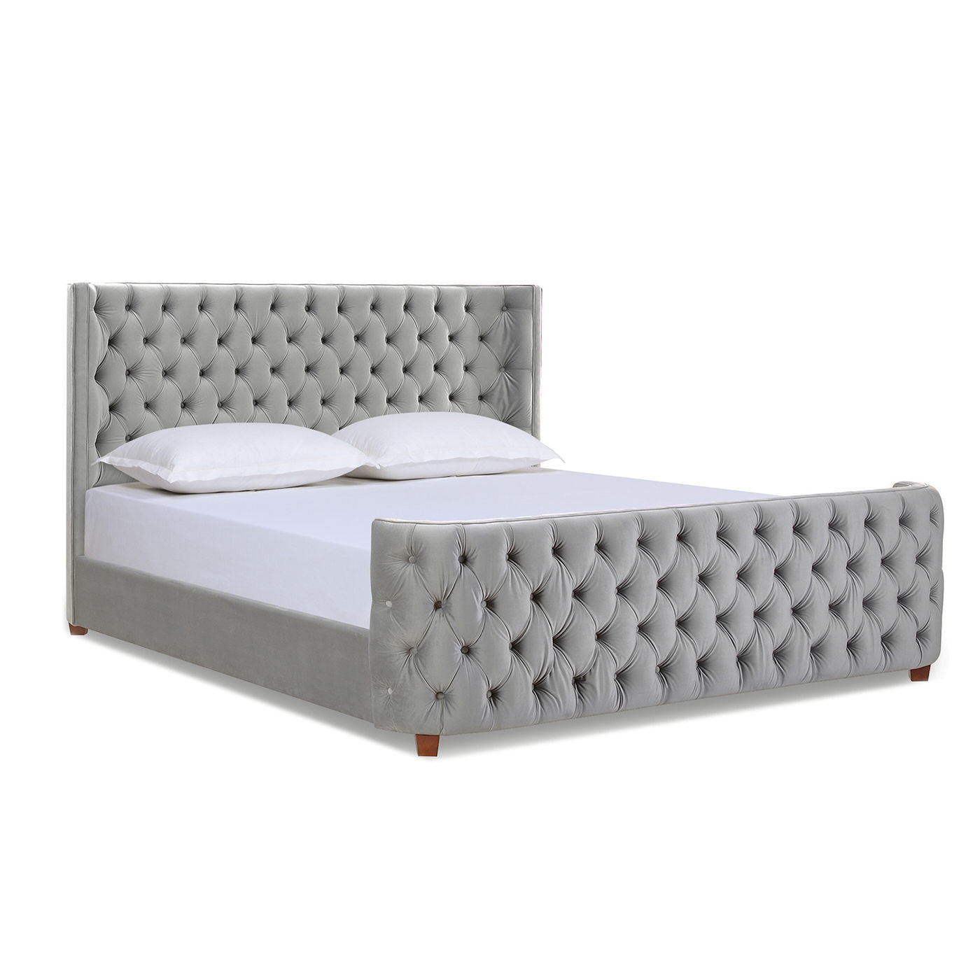 Brooklyn Tufted Panel Headboard and Footboard Set
