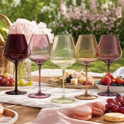 Stagioni September Stemmed Wine Set of Five